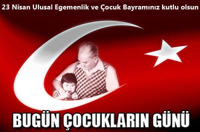 23 Nisan Kutlu olsun 