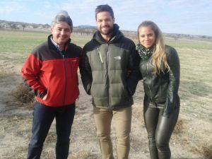 Diego Ribas Eşi Ve Çocuğu İle Balona Bindi