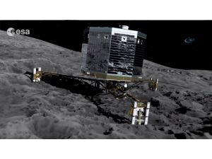 Uzay Aracı Kuyruklu Yıldıza İndi