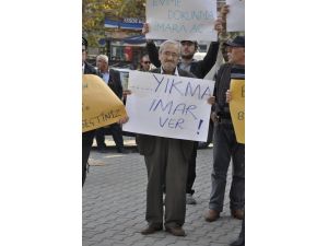 Ayvacık Sahillerinde Yıkım Protestosu