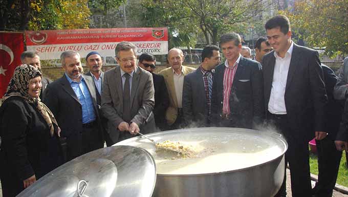 Kahramanmaraşlı Gazilerden Aşure Etkinliği