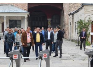 Brezilya Teknik Direktörü Dunga Ayasofya’yı Gezdi