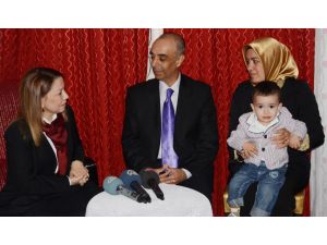 Çalık, Serbest Bırakılan Öğretmeni Ziyaret Etti