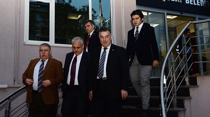 Valilerden Başkan Mahçiçek’e Ziyaret