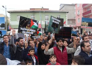 Mescid-i Aksa Camii Önünde İsrail Protestosu