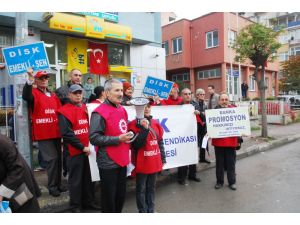 Emeklilerden Promosyon Eylemi