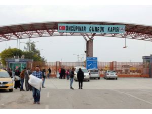 Öncüpınar Sınır Kapısı’ndan Suriyelilerin Giriş- Çıkışları Sürüyor