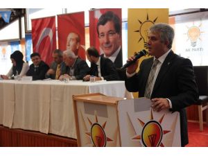 Ak Parti Hayrat Ve Of İlçe Kongreleri Yapıldı