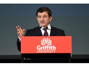 Davutoğlu G-20’de Sunum Yaptı