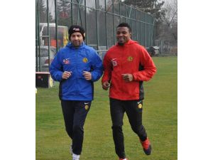 Eskişehirspor, Suat Altın İnşaat Kayseri Erciyesspor Maçı Hazırlıklarını Sürdürdü