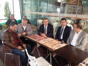 Ak Parti İl Başkanı Delican, Hotar’ı Ziyaret Etti