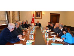 Başbakan Yardımcısı Akdoğan, Gazeteciler Cemiyeti Üyelerini Kabul Etti