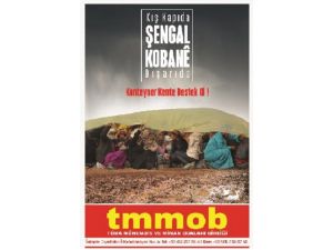 Tmmob’dan Kobaniden Gelenlere Konteyner Desteği