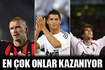 İşte Dünyanın en zengin futbolcuları 