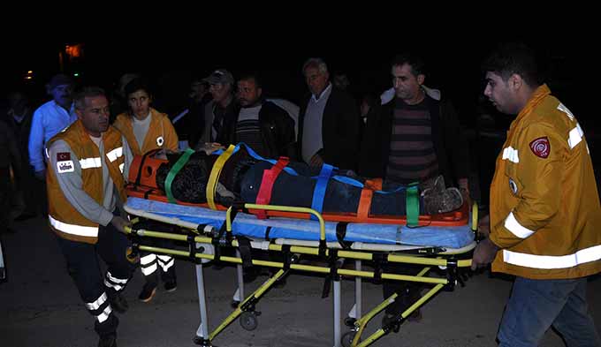 Kamyonetin Çarptığı Bisikletli Yaralandı