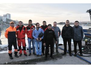 Dalgıçlar Batık Uçağı Görüntüledi