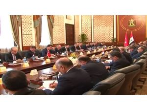 Davutoğlu Iraklı Mevkidaşıyla Görüştü