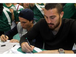 Josue Ve Harun Tekin Taraftarlarla Buluştu