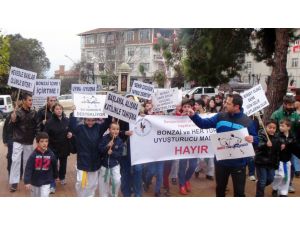 Tekirdağlı Sporcular Bonzaiye Karşı Yürüdü