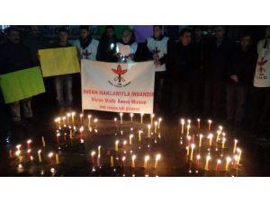 İhd’den Mumlu Eylem