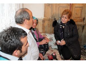 Madenci Aileleri Nevin Gökçek’i Ağlattı