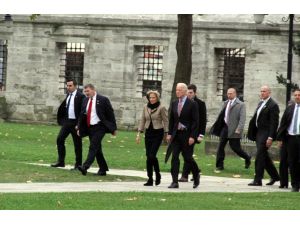 Biden Çifti Süleymaniye’den Ayrıldı