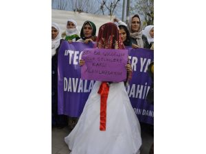 Şırnakta “25 Kasım Kadına Yönelik Şiddete Hayır Günü” Yürüyüşü