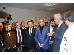 Bakan Eker, Hastanede Açılışa Katıldı