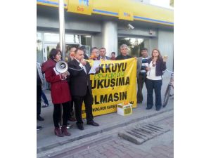 Nükleer Karşıtları Topladıkları İmzaları Çevre Ve Şehircilik Bakanlığına Gönderdi