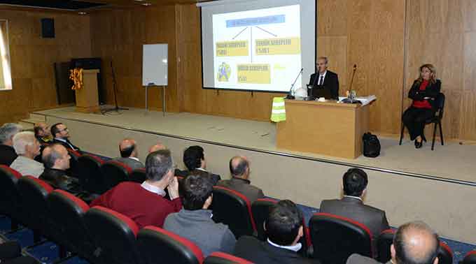 Dulkadiroğlu Belediyesinden İş Güvenliği Eğitimi