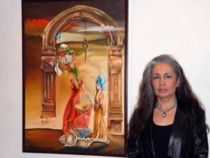 Denizlili Ressamların Sergisi Beğeni Görüyor