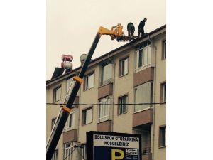 Bolu’da Yürekleri Ağızlara Getiren Görüntü