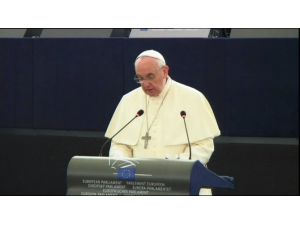 Papa Avrupa Parlamentosu’na Hitap Etti