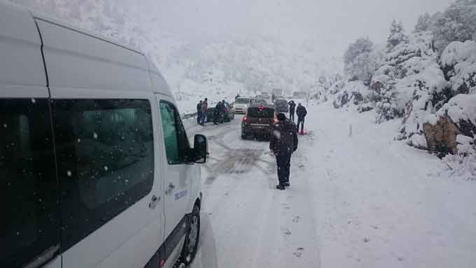Kahramanmaraş’ta Püren Tüneli Geçit Vermedi