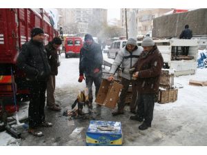Yozgat’ta Kar Hayatı Olumsuz Etkiledi