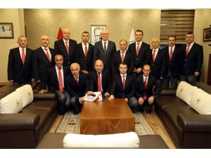 Fskd Yöneticilerinden Başkan Kurta Ziyaret