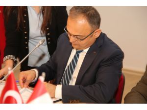 Gazi Koleji İle Kanada Hükümeti Arasında Akademik Ortaklık Protokolü İmzalandı