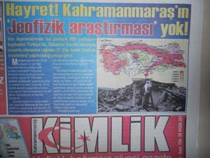 Kimlik Gazetesi’nin haberi vekile soru önergesi oldu