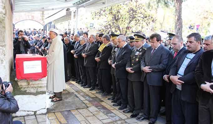 Kahramanmaraşlı Şehide Son Görev  