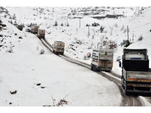 Şırnak - Siirt Karayolunda Mahsur Kalanlar Kurtarıldı