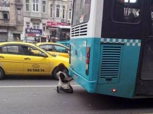 Taksim’de İnsanın İçini Sızlatan Görüntü