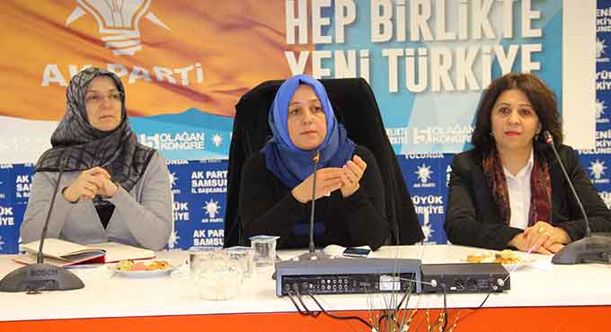 Ak Partili Kaçar Samsunda  