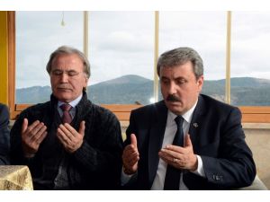 Bbp Genel Başkanı Destici, Şahin’e Taziye Ziyaretinde Bulundu