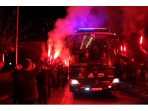 Beşiktaş’a Coşkulu Karşılama