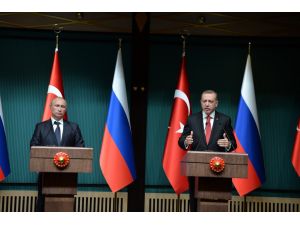 Cumhurbaşkanı Erdoğan-rusya Devlet Başkanı Putin Ortak Basın Toplantısı