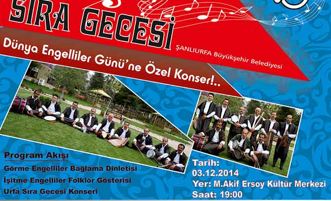 Dünya Engelliler Gününe Özel Konser…
