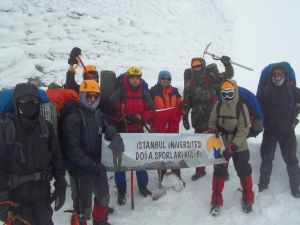 Uludağ’da -5 Derecede Kamp Kurdular