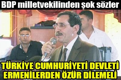 BDP milletvekilinden şok sözler! 