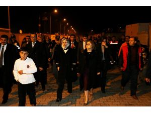 Cumhurbaşkanı Erdoğanın Kızı Ve Oğlu Gaziantepte