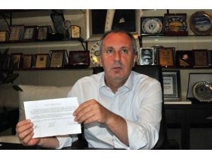 Muharrem İnce Ateş Püskürdü